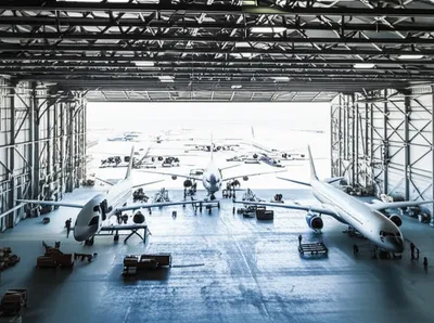 Illustration hangar - Image 1