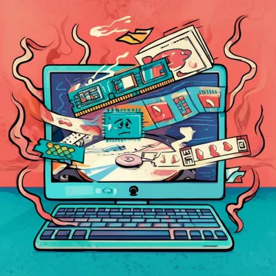 Illustration thrashings - Image 1