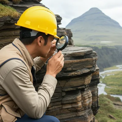 Illustration geologists