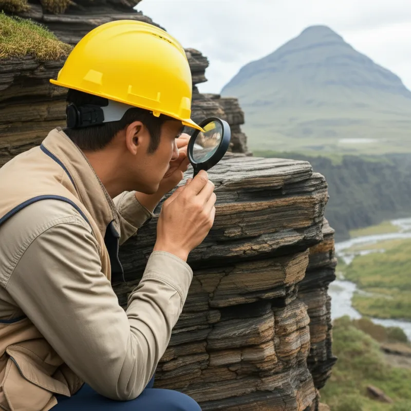 Ilustración visual de la palabra "geologists" - Geólogos