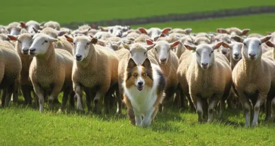 Illustration sheepdog - Image 1