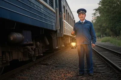 Illustration trainmen - Image 1