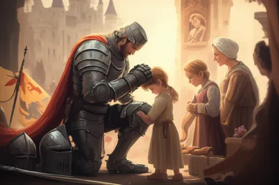 Illustration chivalry - Image 1