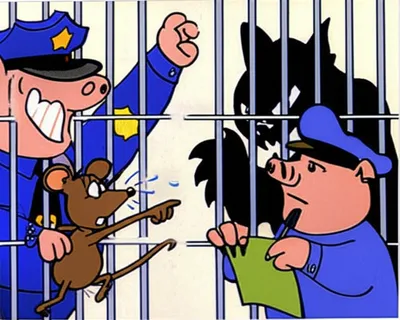 Illustration squealed - Image 1