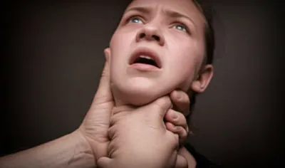 Illustration strangled