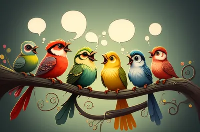 Illustration chattering