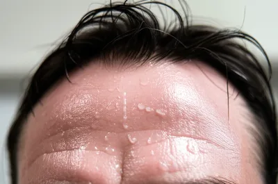 Illustration perspiring - Image 1