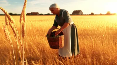 Illustration gleaning - Image 1