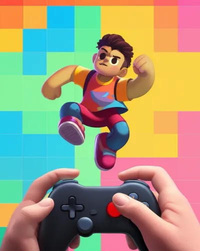 Illustration jump - Image 1