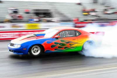 Illustration dragsters - Image 1