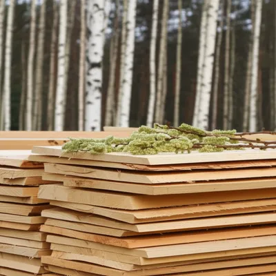 Illustration poplars - Image 1