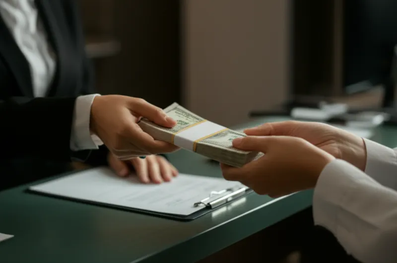 का दृश्य चित्रण giro: धन हस्तांतरण करना - छवि 1