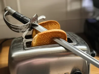 Illustration toaster - Image 1