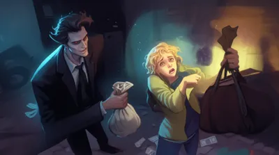 Illustration vampirism - Image 1