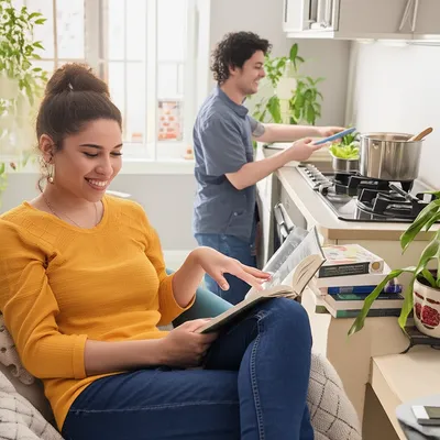 Illustration flatmate