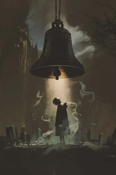 Illustration knelling - Image 1