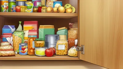 Illustration cupboards - Image 1