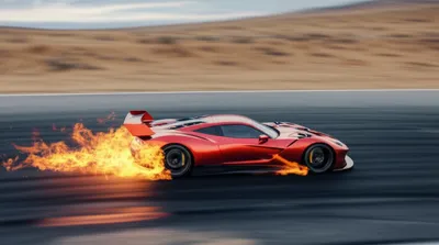 Illustration scorched - Image 1