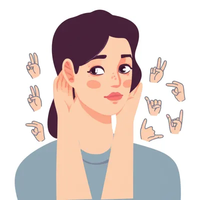 Illustration deaf - Image 1