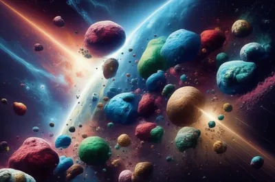 Illustration protoplanets