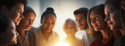 Illustration conspiring - Image 1