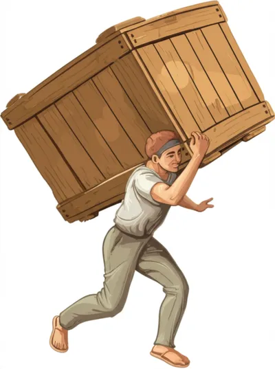 Illustration porter - Image 1