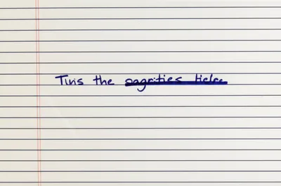 Illustration strikeout - Image 1