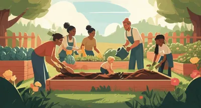 Illustration socializing - Image 1