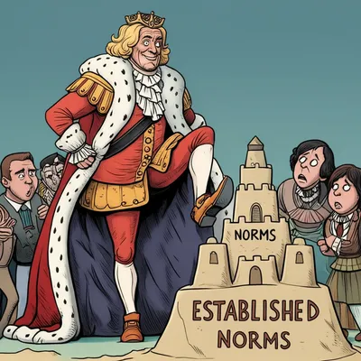 Illustration presumptuous