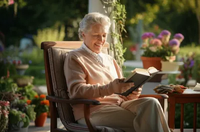 Illustration pensioner - Image 1