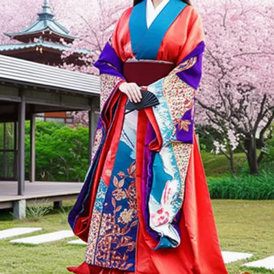 Illustration kimono - Image 1