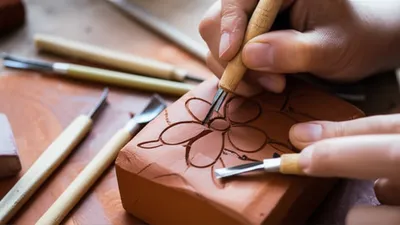 Illustration linocut - Image 1