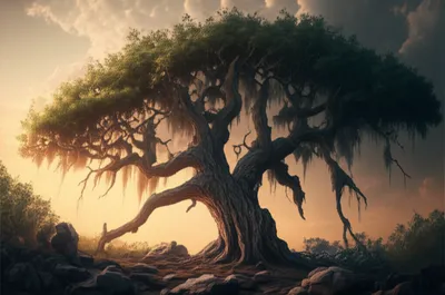 Illustration hoary - Image 1