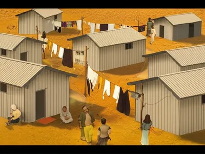 Illustration barracks - Image 1