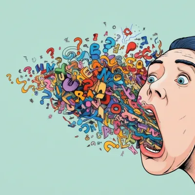 Illustration blabbering - Image 1