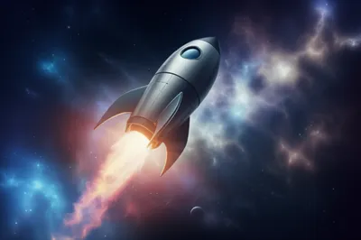 Illustration rocketing - Image 1