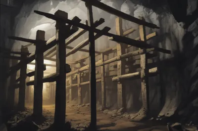 Illustration timbering - Image 1