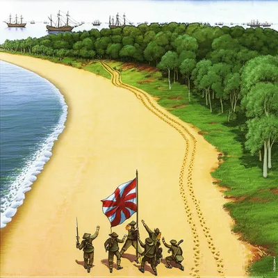 Illustration beachhead - Image 1