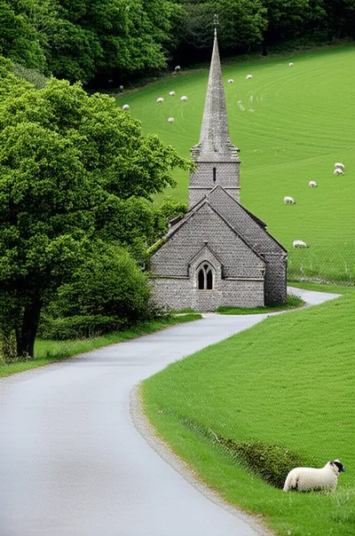 Illustration visuelle du mot « le » - Près de, auprès de