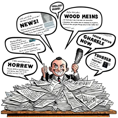 Illustration satirist