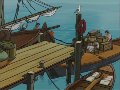 Illustration wharf - Image 1