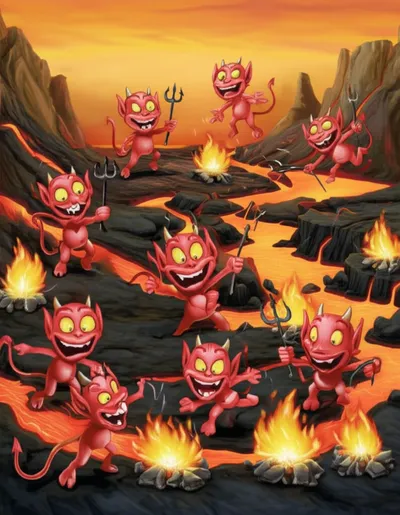 Illustration devils - Image 1