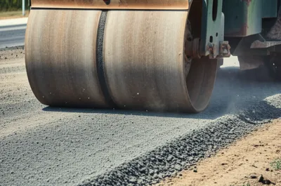 Illustration steamroller - Image 1