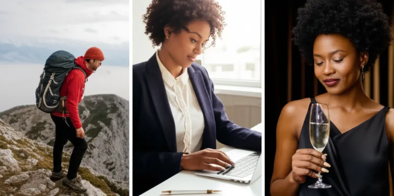 Illustration visuelle du mot « suitable » - Approprié, convenable