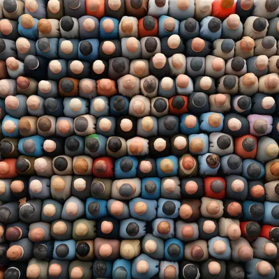 Illustration crowd - Image 1