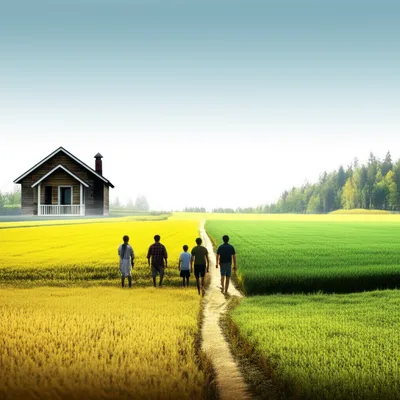 Illustration immigrant - Image 1