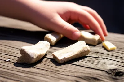 Illustration knucklebones - Image 1