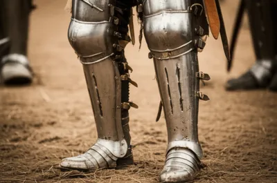 Illustration greaves - Image 1