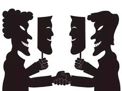 Illustration hypocritical - Image 2