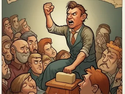 Illustration inveighing - Image 1